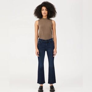 DL1961 Bridget Cropped High Rise Bootcut Jeans in Cove - Size 28